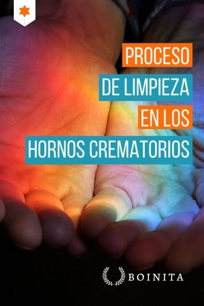 Proceso de limpieza en los hornos de cremación para cremar a un familiar