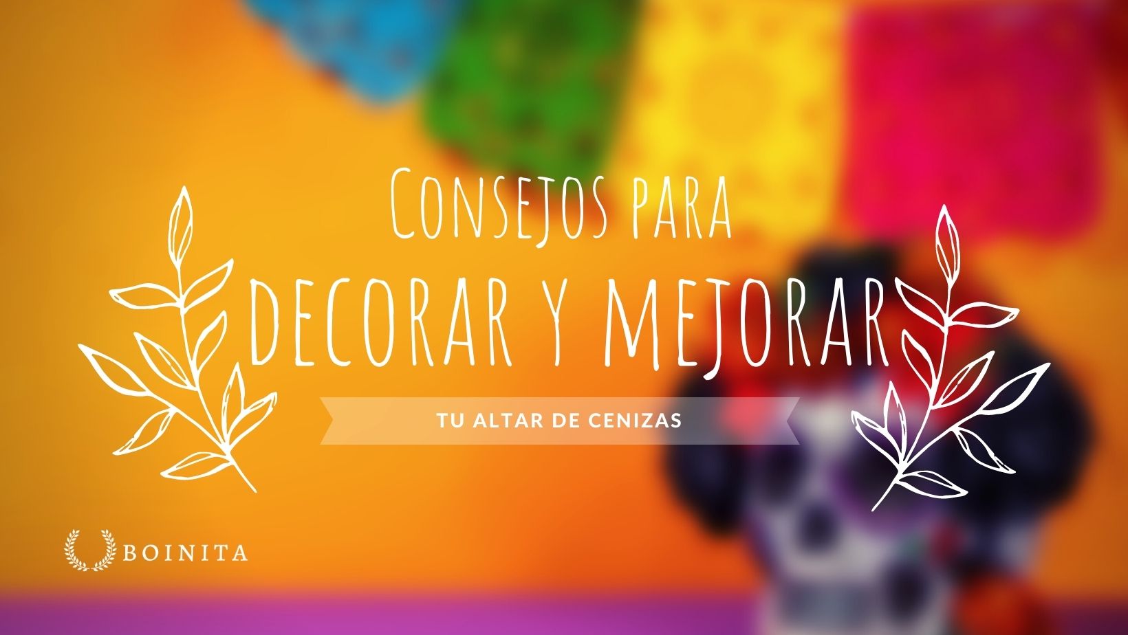 Consejos para decorar y mejorar tu altar para cenizas en casa