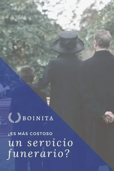 ¿Es más costoso un servicio funerario?