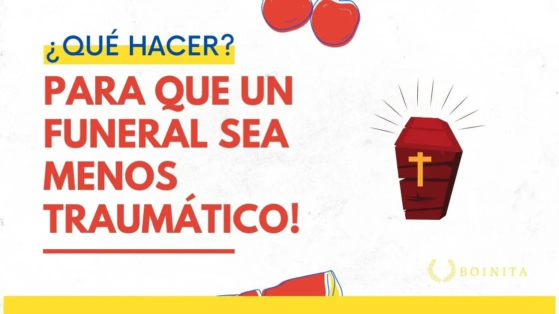 ¿Qué hacer para que un funeral sea menos traumático para un familiar?