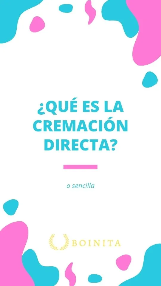 ¿Qué es la cremación directa?