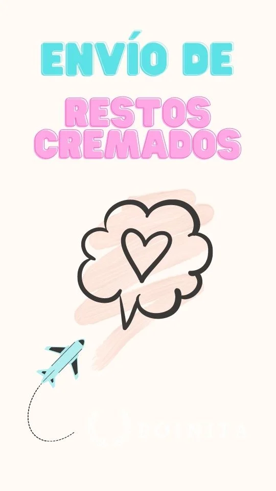 Envío por correo o viajar con restos cremados