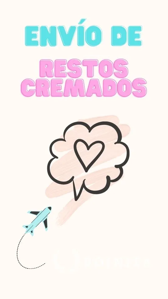 Envío por correo o viajar con restos cremados
