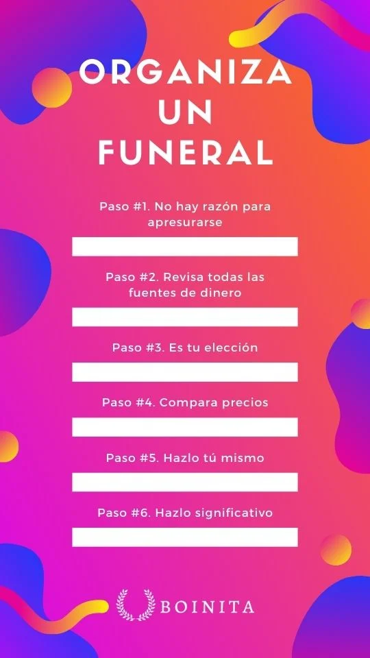 Organiza un funeral a tu modo