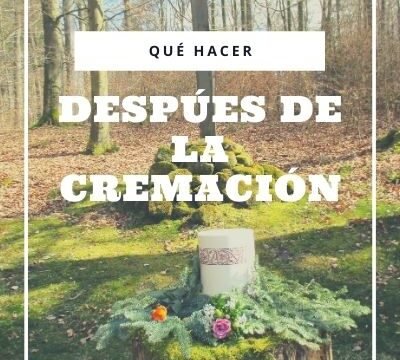 What to do after cremation?