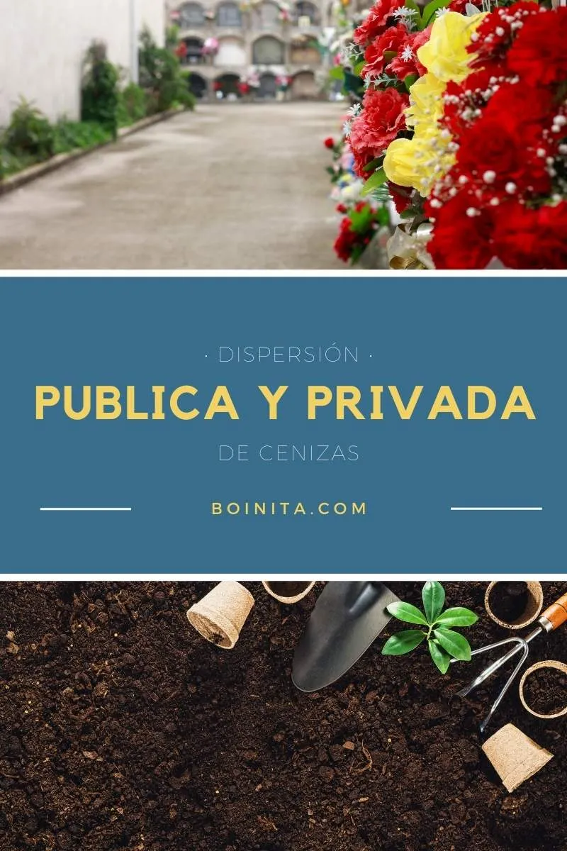 Dispersión pública y privada de cenizas