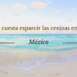 ¿Cuánto cuesta esparcir las cenizas en el mar?