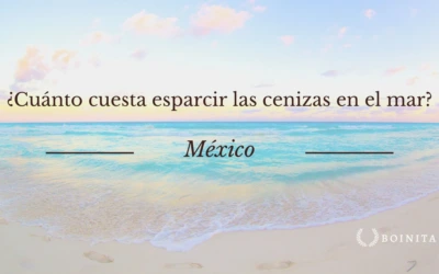 ¿Cuánto cuesta esparcir las cenizas en el mar?