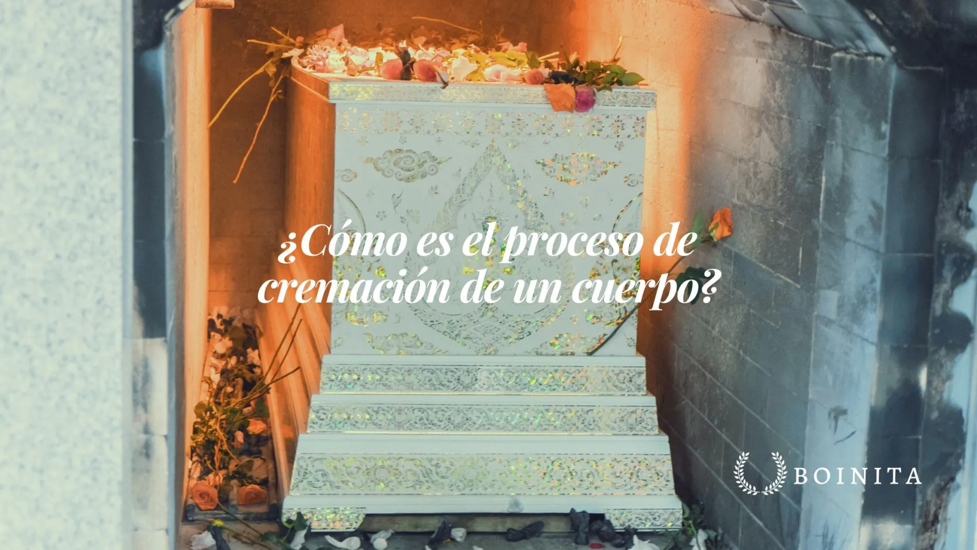 How is the cremation process of a body?