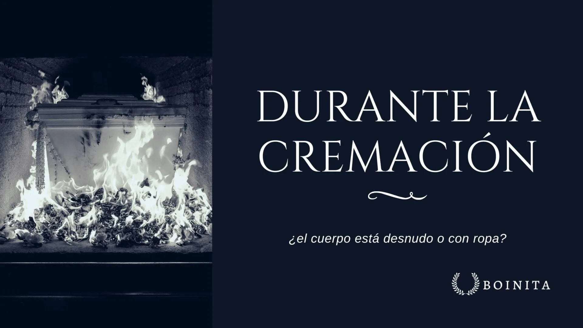 During cremation: is the body naked or clothed?