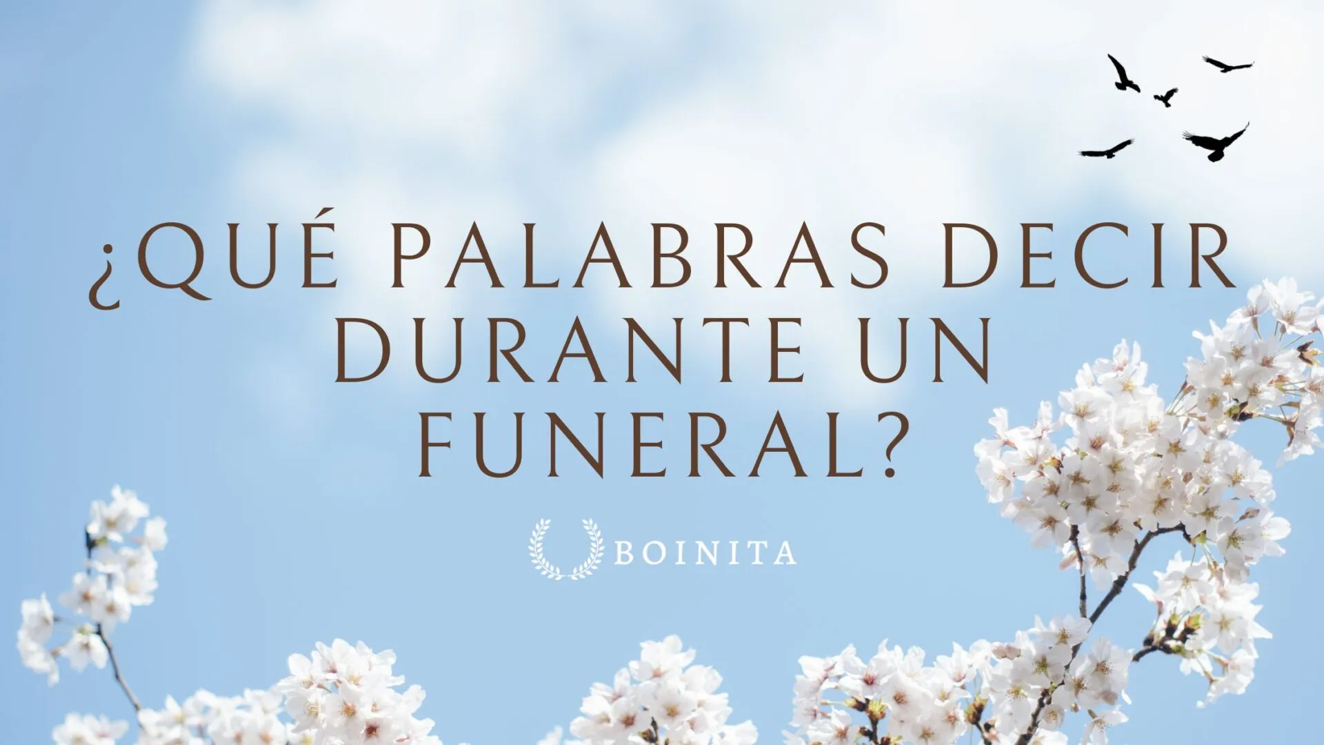What words to say during a funeral?
