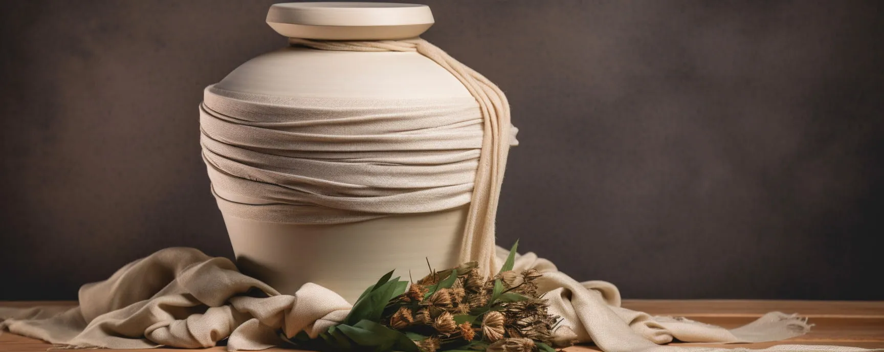 How to decorate an urn of ashes?&nbsp;