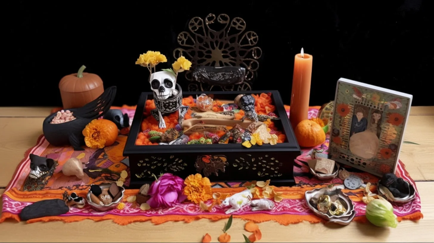 ¿Se puede colocar un altar de muertos para una mascota?
