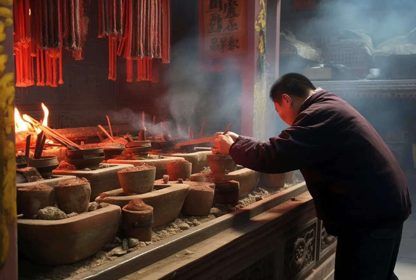 Feng Shui cenizas cremación