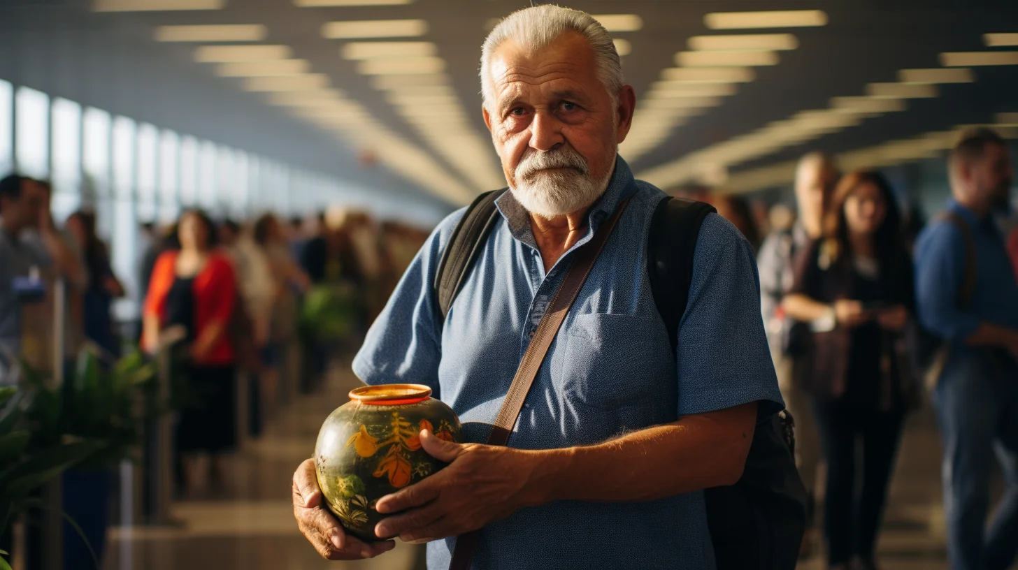 Que dice la autoridad en México sobre viajar en avión con las cenizas de un ser querido