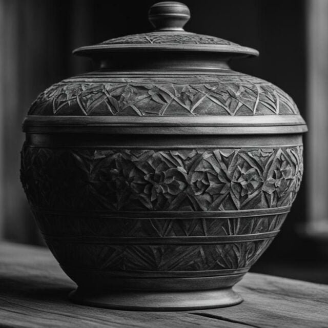 peso de una urna funeraria