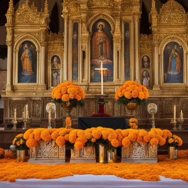 se pueden poner las cenizas en el altar de muertos
