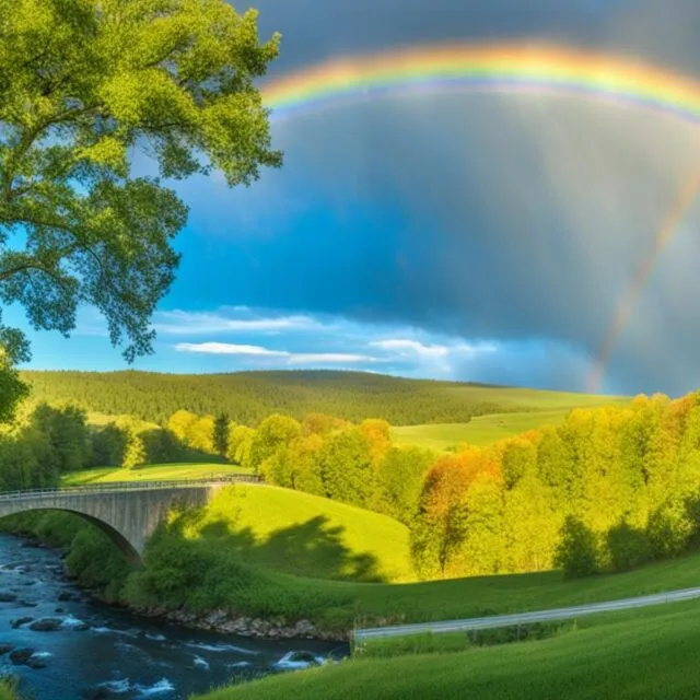 el Puente del Arco Iris