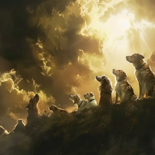 qué sucede con los perros después de la muerte