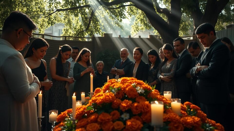 Que palabras decir en un funeral a un familiar que murio
