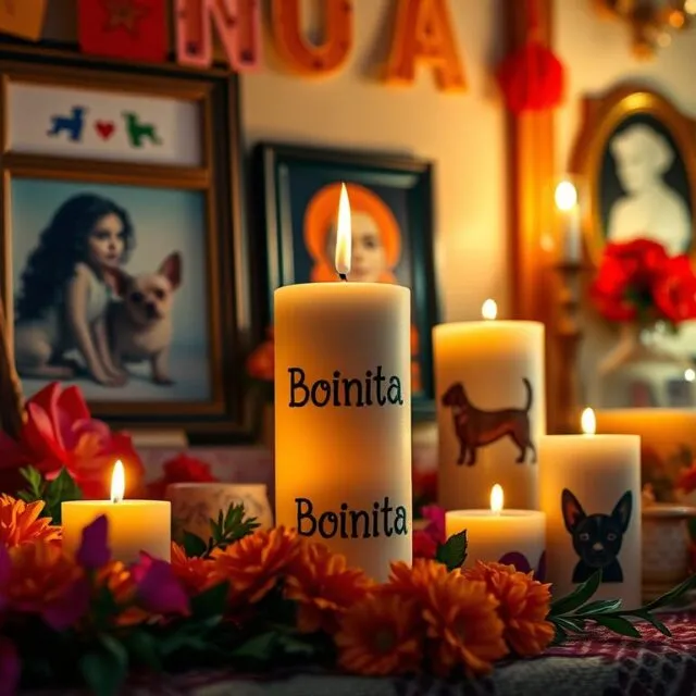 velas para recordar a tu mascota