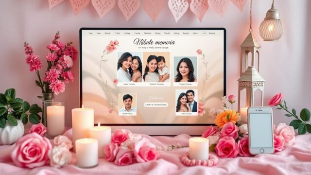Crear un Memorial Digital para Recordar a los Seres Queridos