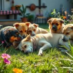 como se despiden los perros antes de morir