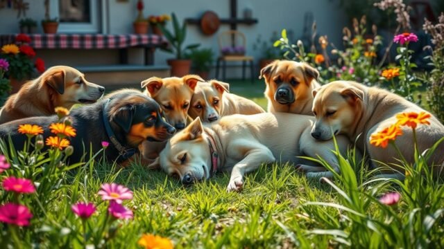 Despedida de perros: Cómo intuyen su partida