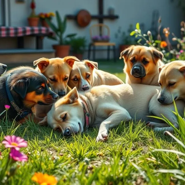 como se despiden los perros antes de morir