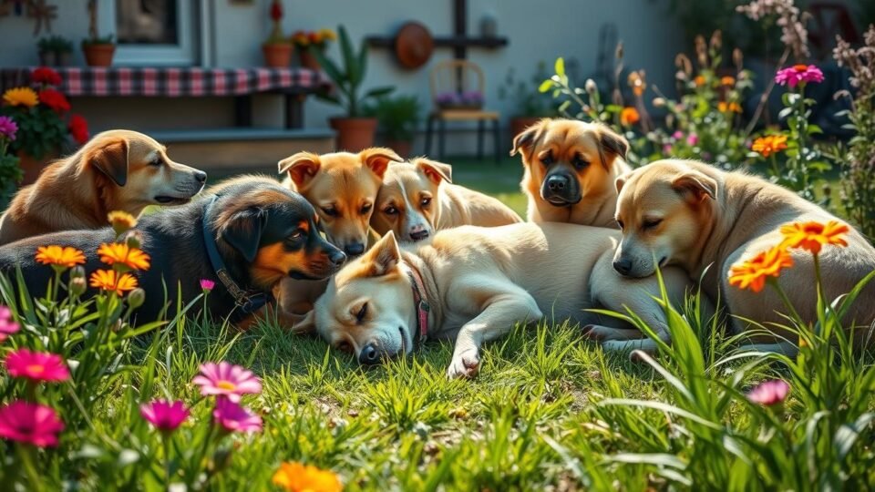 como se despiden los perros antes de morir