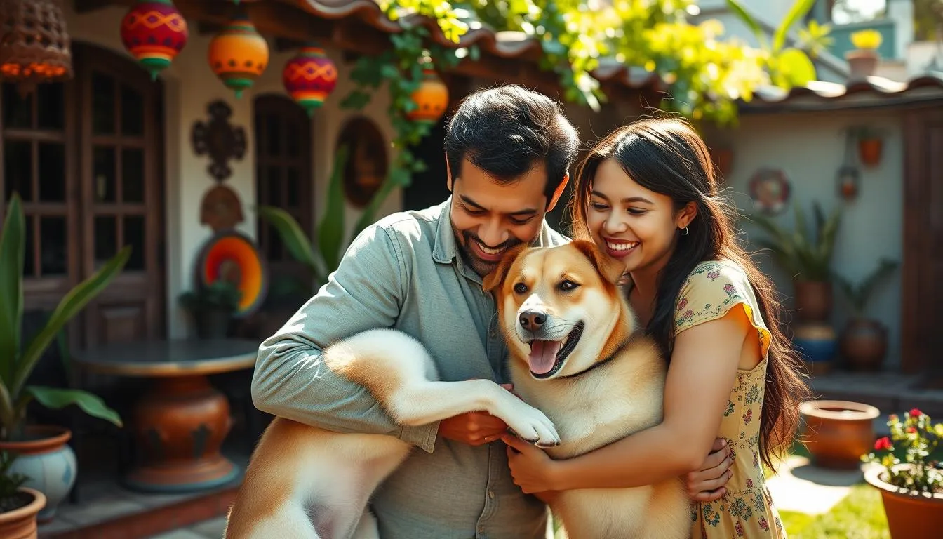 conexión emocional con un perro