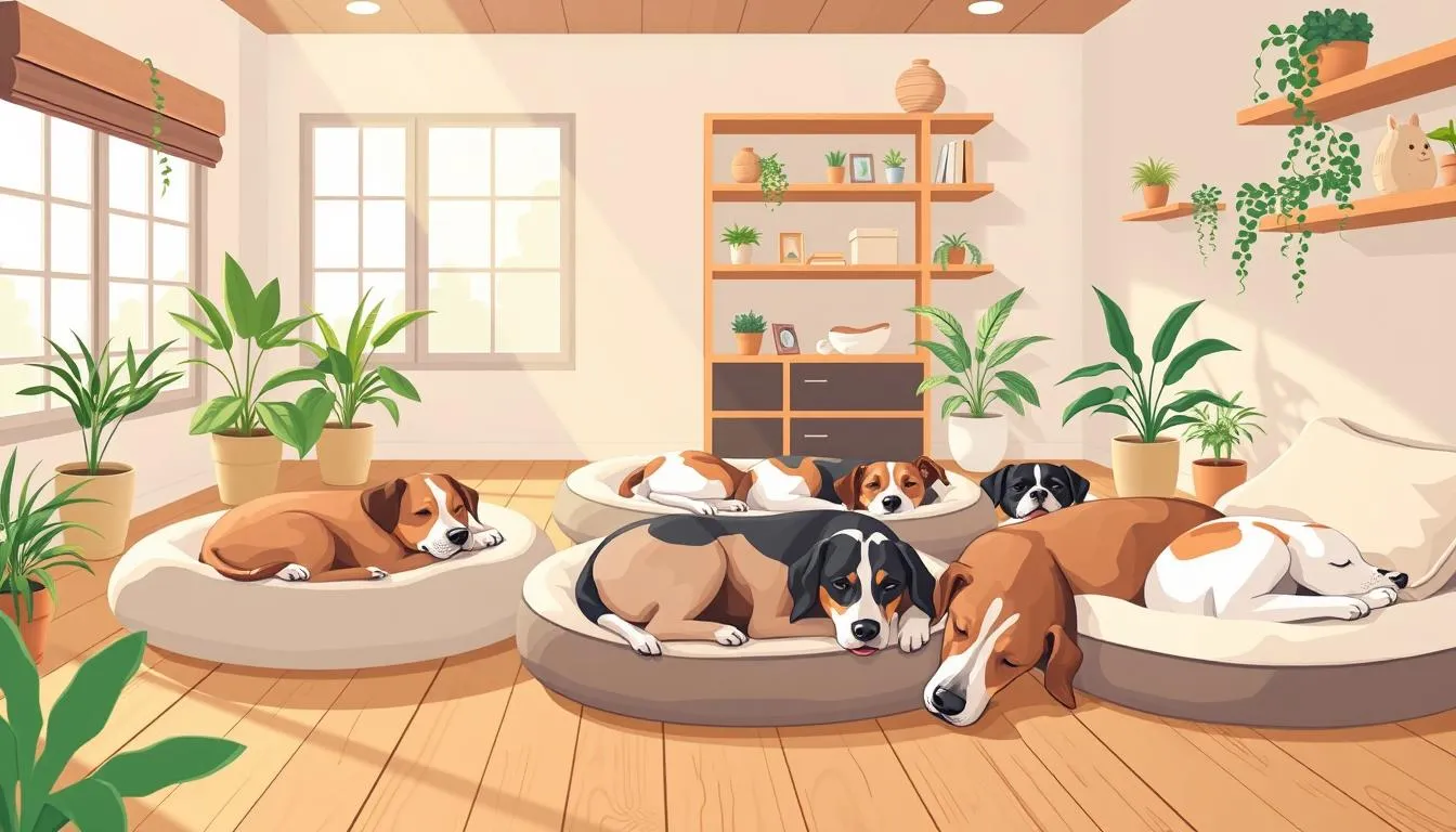 crear un ambiente tranquilo para perros