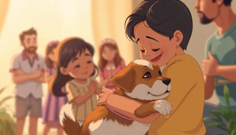 los perros se despiden antes de morir