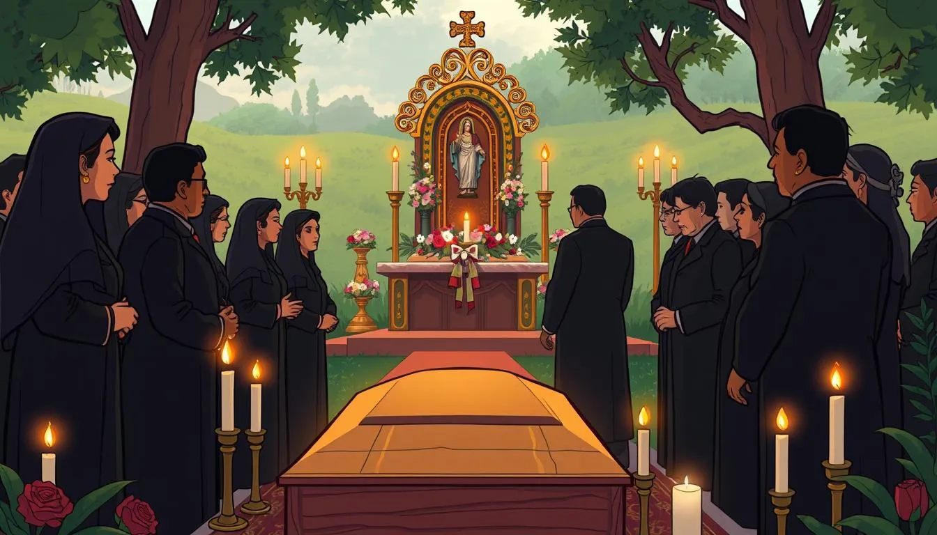 ceremonia fúnebre