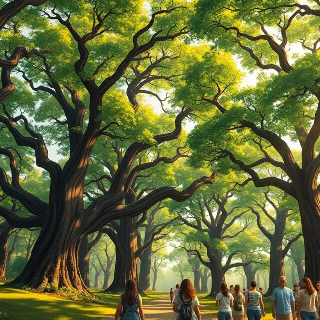 panteon de arboles