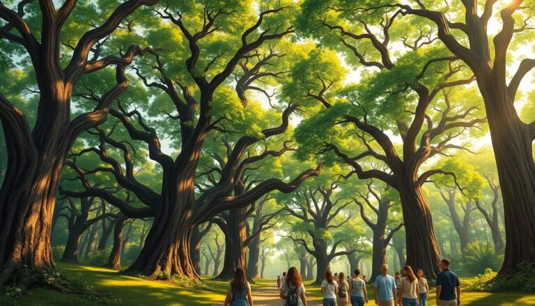 panteon de arboles