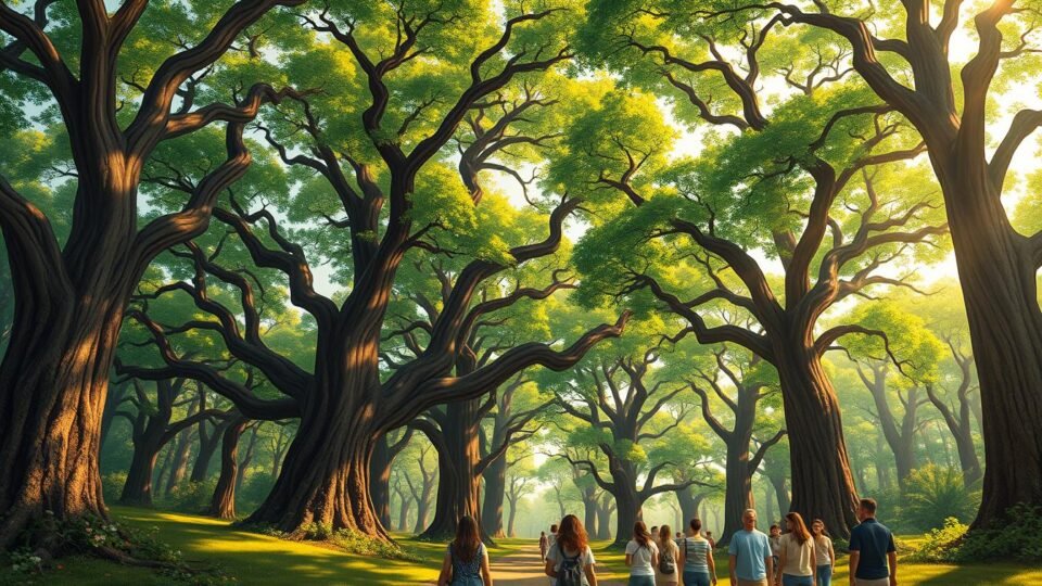 panteon de arboles
