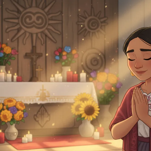oración para dejar la cruz de cal