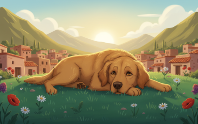 porque un perro muere con los ojos abiertos