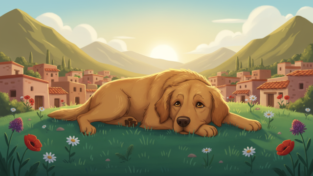 Por qué los perros mueren con ojos abiertos